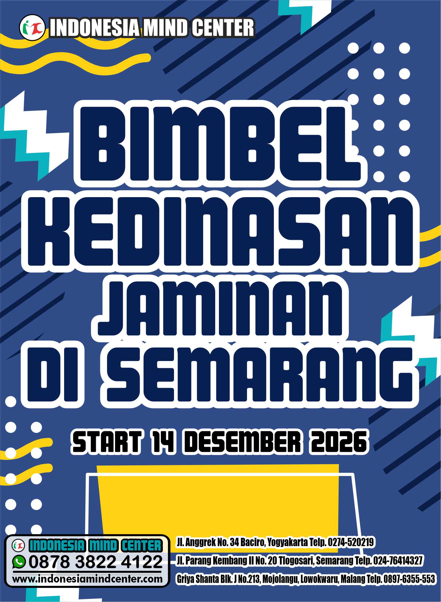 BIMBEL KEDINASAN 2027 SEMARANG